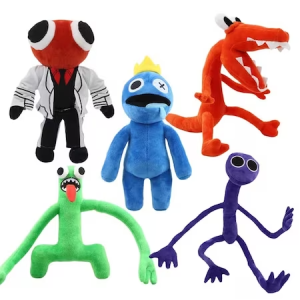 Set 5 plusuri pentru copii, Rainbow friends, personaje Bimbimbo