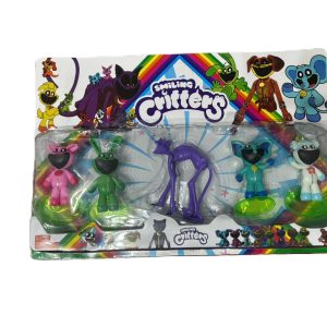 Set 5 Figurine Smiling Critters Seria 2 – CatNap Nightmare