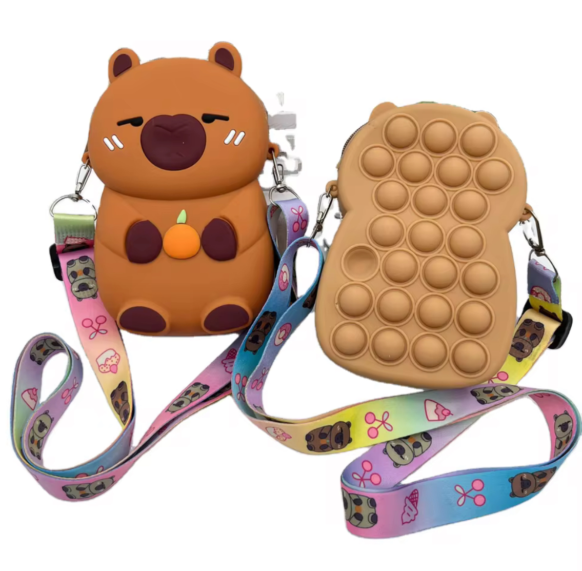 Gentuta capibara pop it, silicon, 18 cm