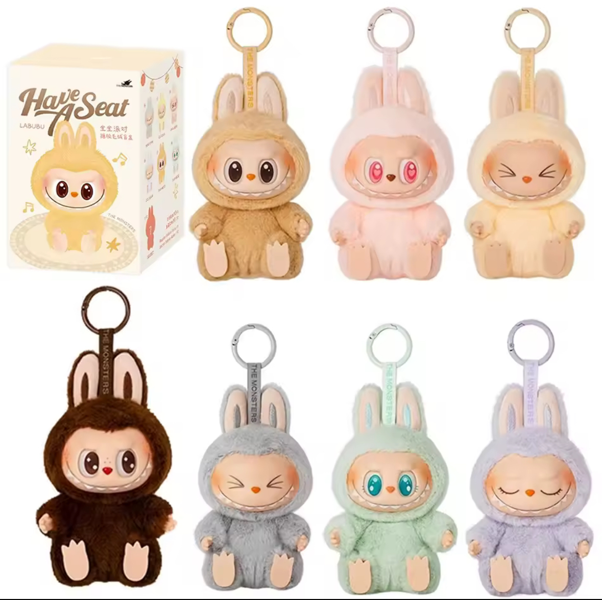 Jucarie de plus LaBuBu, Have A Seat, 15 cm - imagine 2